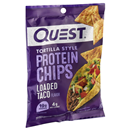 Quest Tortilla Style Loaded Taco Protein Chips