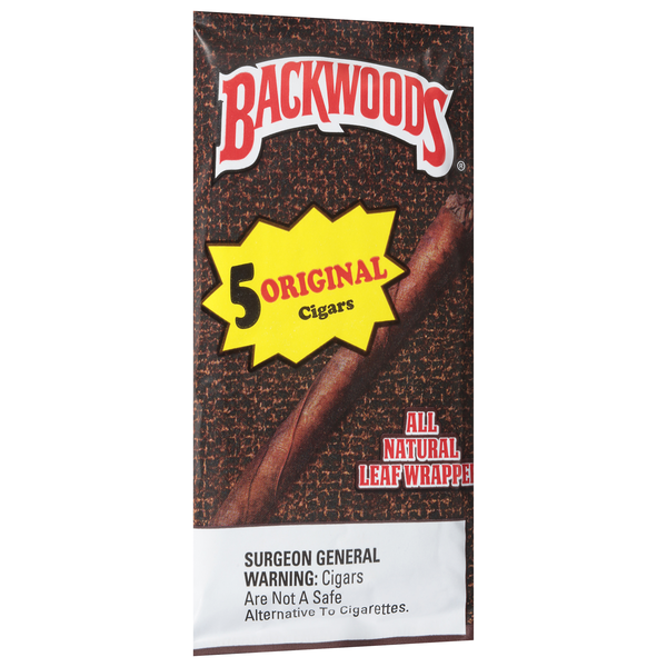 backwoods all natural tobacco Backwoods Original Cigars 5 ea