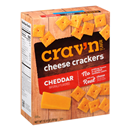 Crav'N Flavor Cheese Crackers, Cheddar
