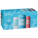 Long Drink Crisp Sodas, Variety Pack, 8Pk